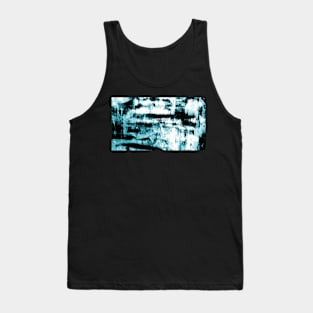 Blue Abstraction Tank Top